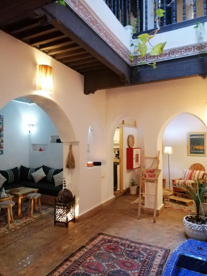 Charmant Riad Pour Familles Ou Groupes - Dar Mama Esauira Exterior foto